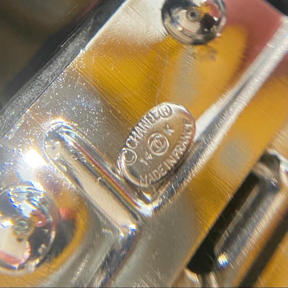 SOLD Authentic Chanel Supermarket Inclusion Bangle - Picture 10 of 10